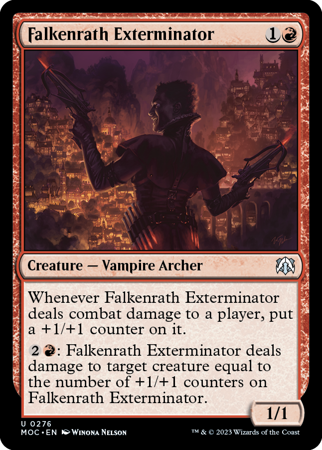 Falkenrath Exterminator [March of the Machine Commander] | Boutique FDB TCG