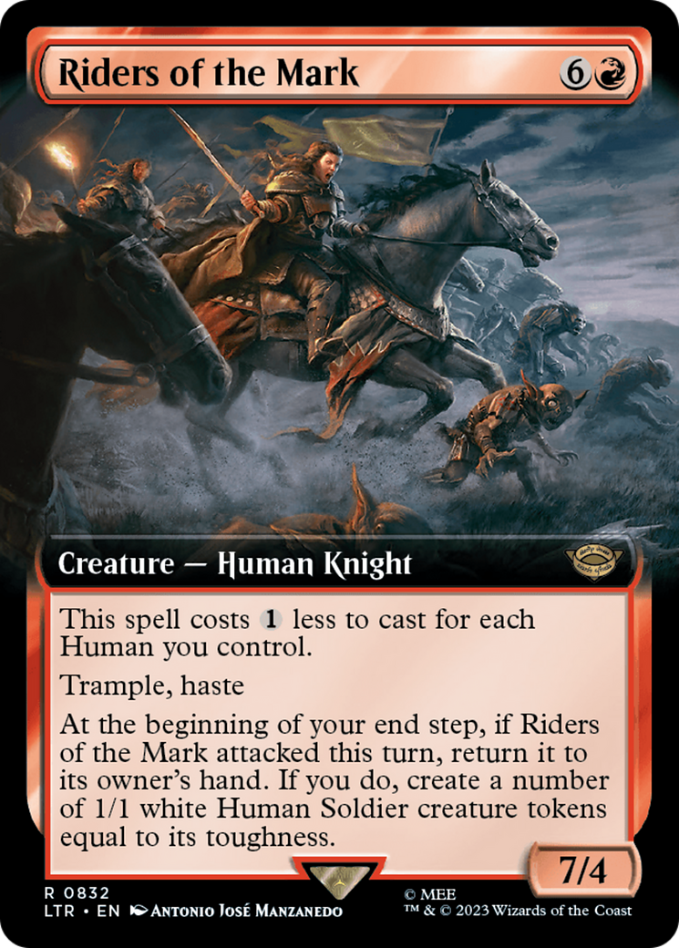 Riders of the Mark (Extended Art) [The Lord of the Rings: Tales of Middle-Earth] | Boutique FDB TCG