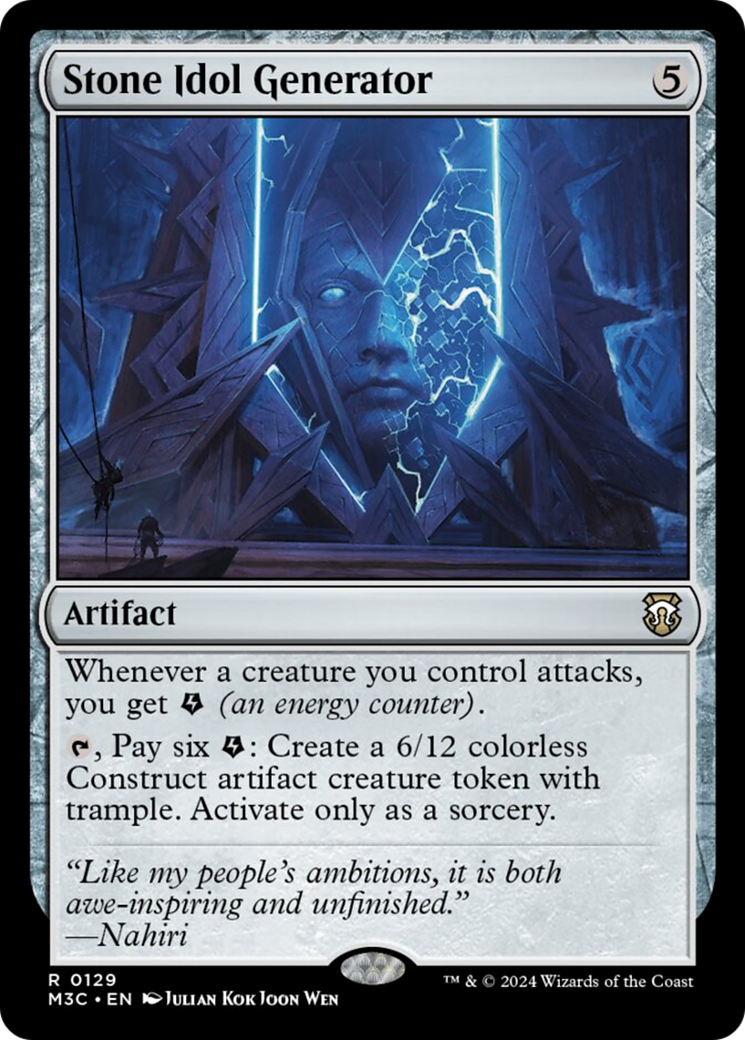 Stone Idol Generator [Modern Horizons 3 Commander] | Boutique FDB TCG