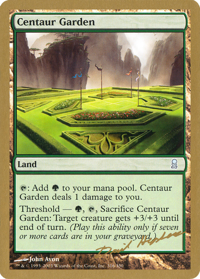 Centaur Garden (Dave Humpherys) [World Championship Decks 2003] | Boutique FDB TCG