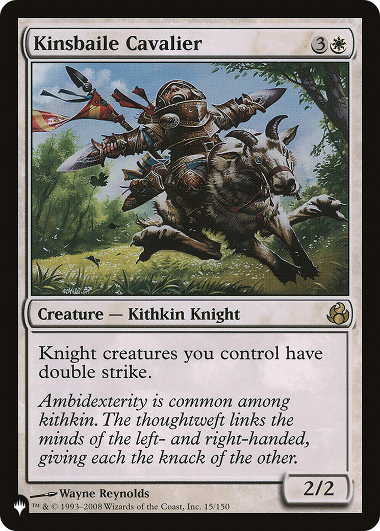 Kinsbaile Cavalier (MOR) [The List] | Boutique FDB TCG