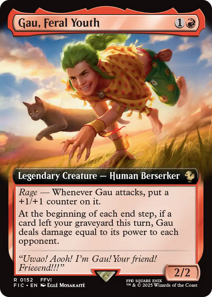 Gau, Feral Youth (Extended Art) [FINAL FANTASY Commander] | Boutique FDB TCG