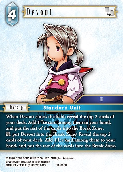 Devout [Opus XIV: Crystal Abyss] | Boutique FDB TCG