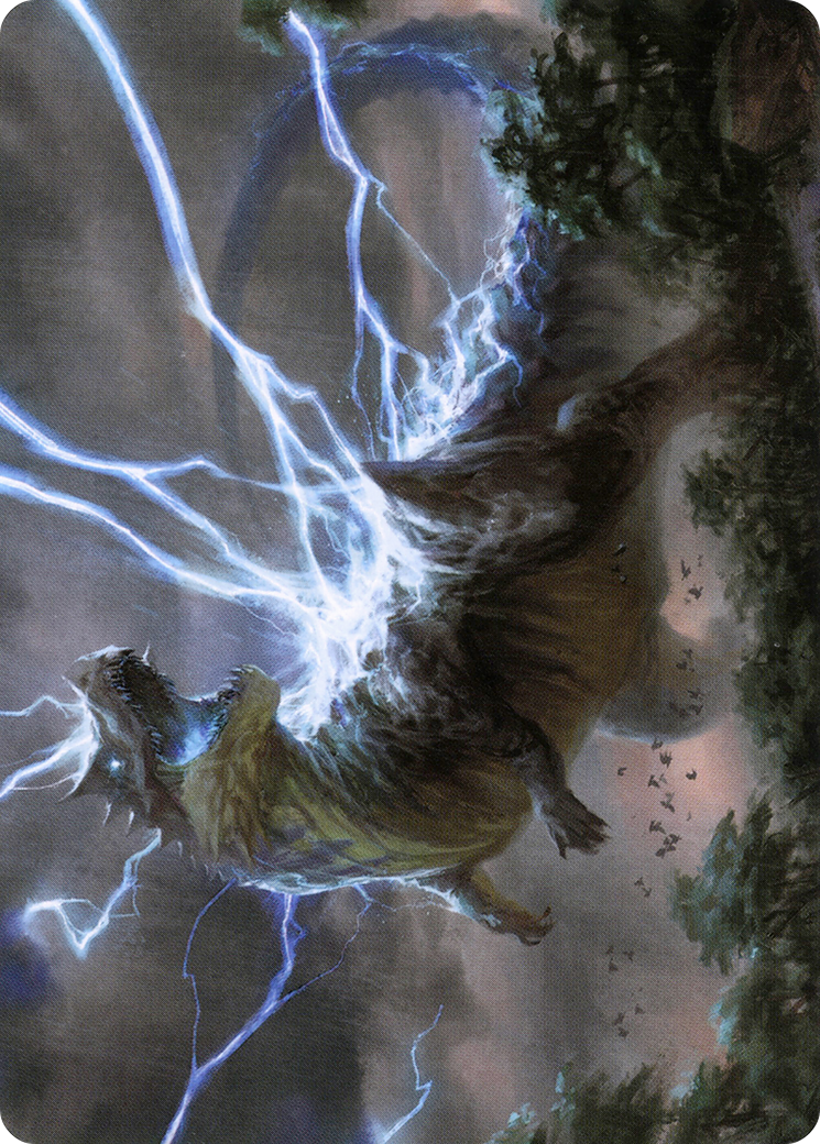 Thrasta, Tempest's Roar Art Card (41) [Modern Horizons 2 Art Series] | Boutique FDB TCG