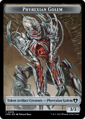 Phyrexian Golem // Ox Double-Sided Token [Commander Masters Tokens] | Boutique FDB TCG