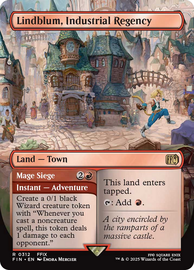 Lindblum, Industrial Regency (Borderless) [FINAL FANTASY] | Boutique FDB TCG