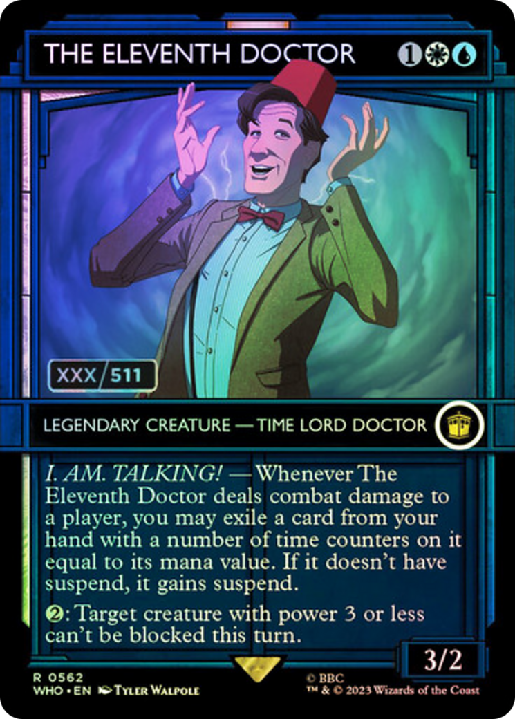 The Eleventh Doctor (Serial Numbered) [Doctor Who] | Boutique FDB TCG
