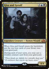 Gisa and Geralf [The List] | Boutique FDB TCG