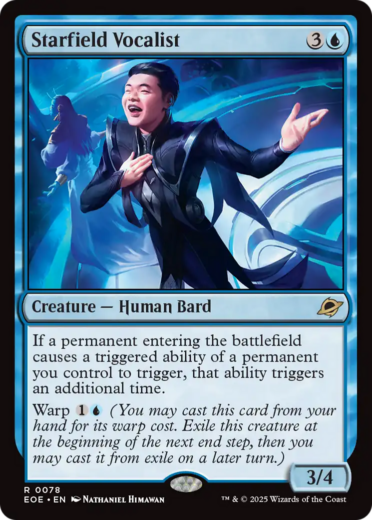 Starfield Vocalist [Edge of Eternities] | Boutique FDB TCG