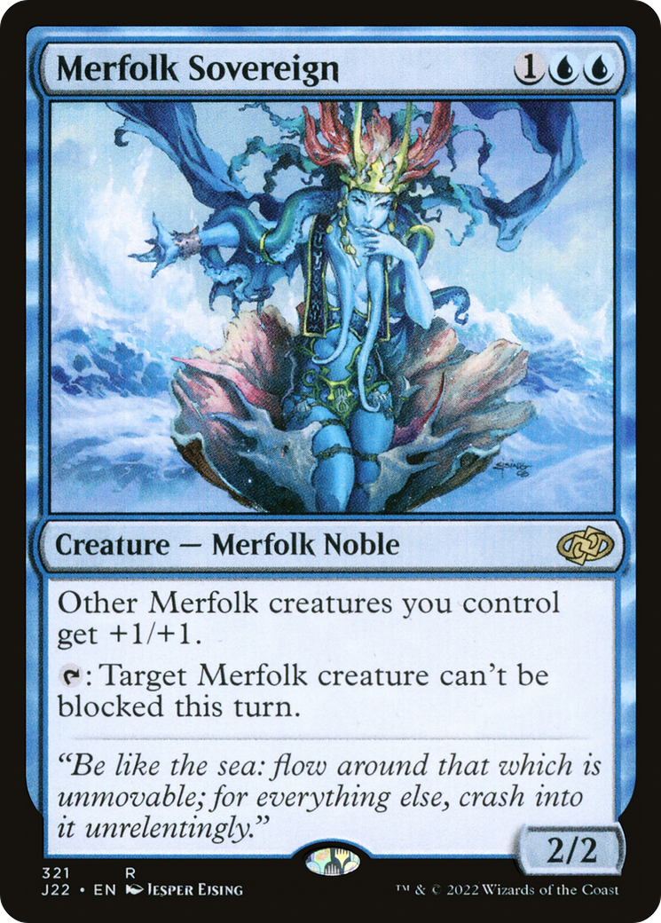 Merfolk Sovereign [Jumpstart 2022] | Boutique FDB TCG