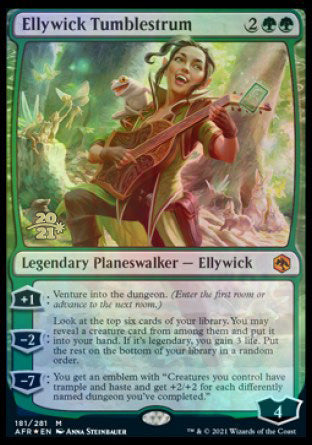 Ellywick Tumblestrum [Dungeons & Dragons: Adventures in the Forgotten Realms Prerelease Promos] | Boutique FDB TCG