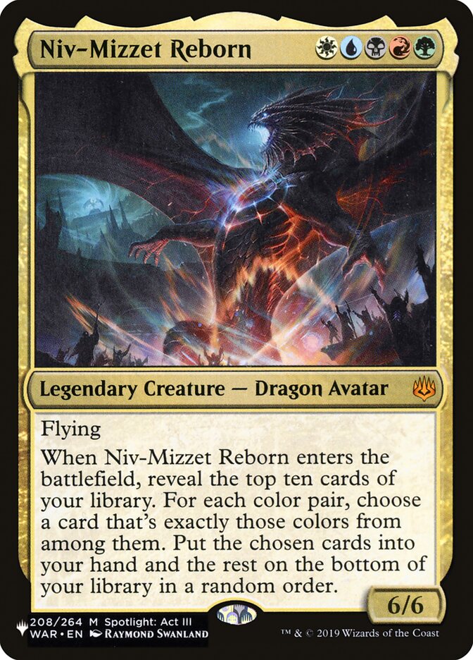 Niv-Mizzet Reborn [The List] | Boutique FDB TCG