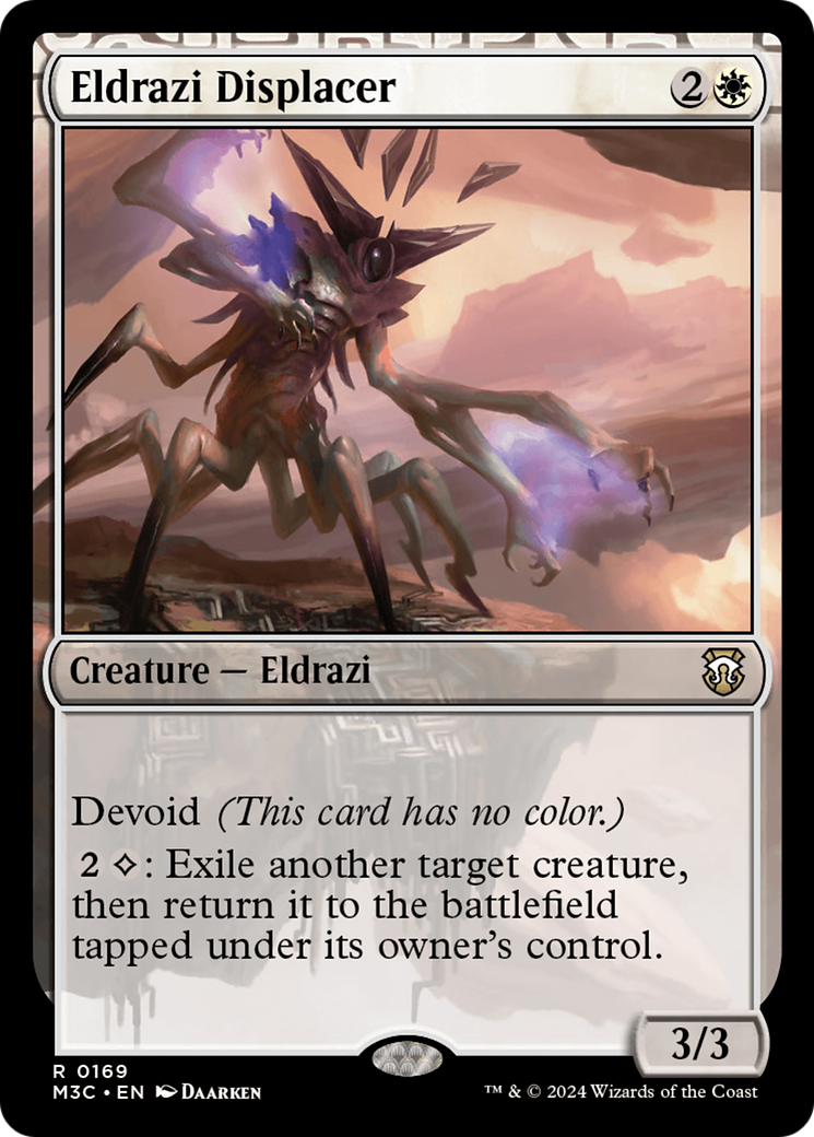 Eldrazi Displacer (Ripple Foil) [Modern Horizons 3 Commander] | Boutique FDB TCG