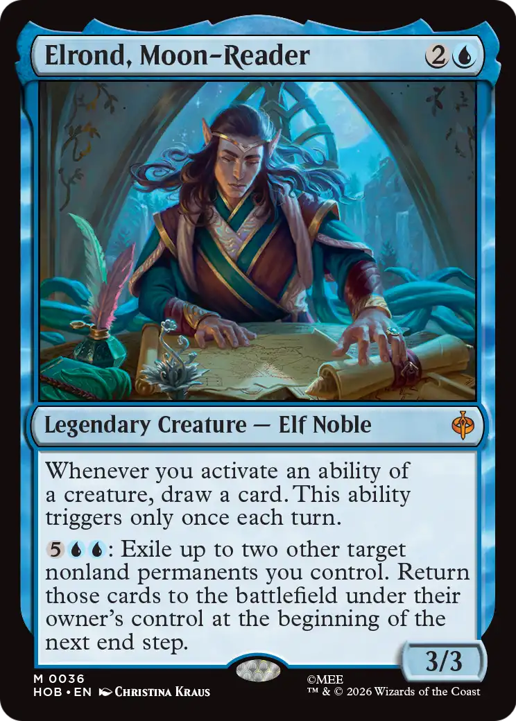 Elrond, Moon-Reader [The Hobbit] | Boutique FDB TCG