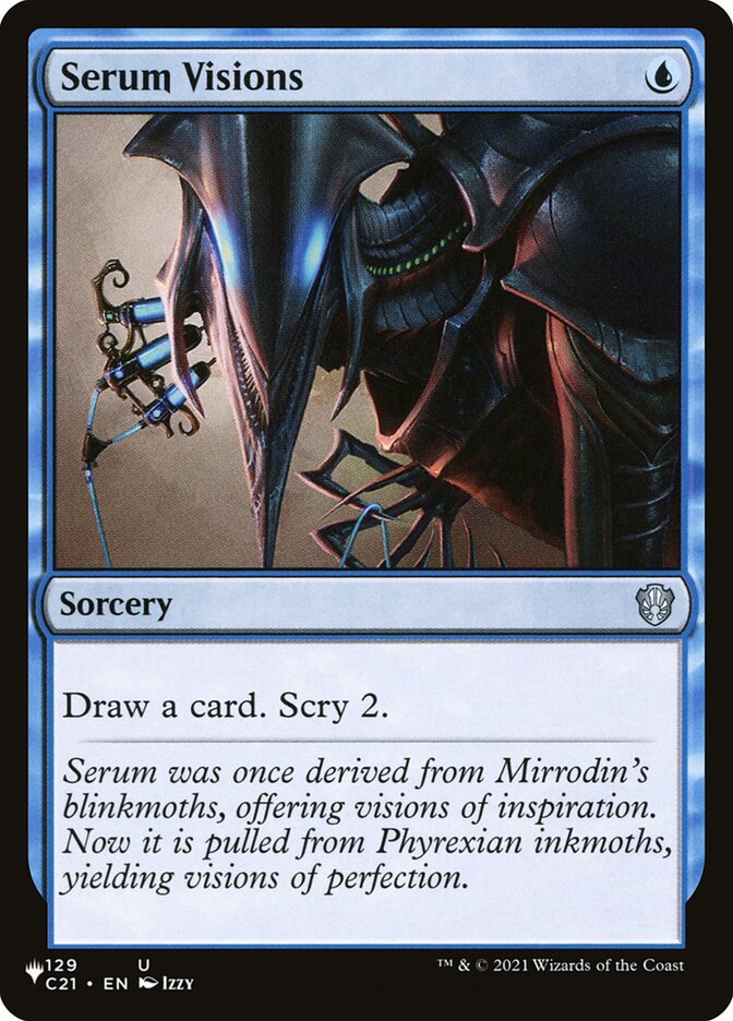 Serum Visions [Secret Lair: Heads I Win, Tails You Lose] | Boutique FDB TCG