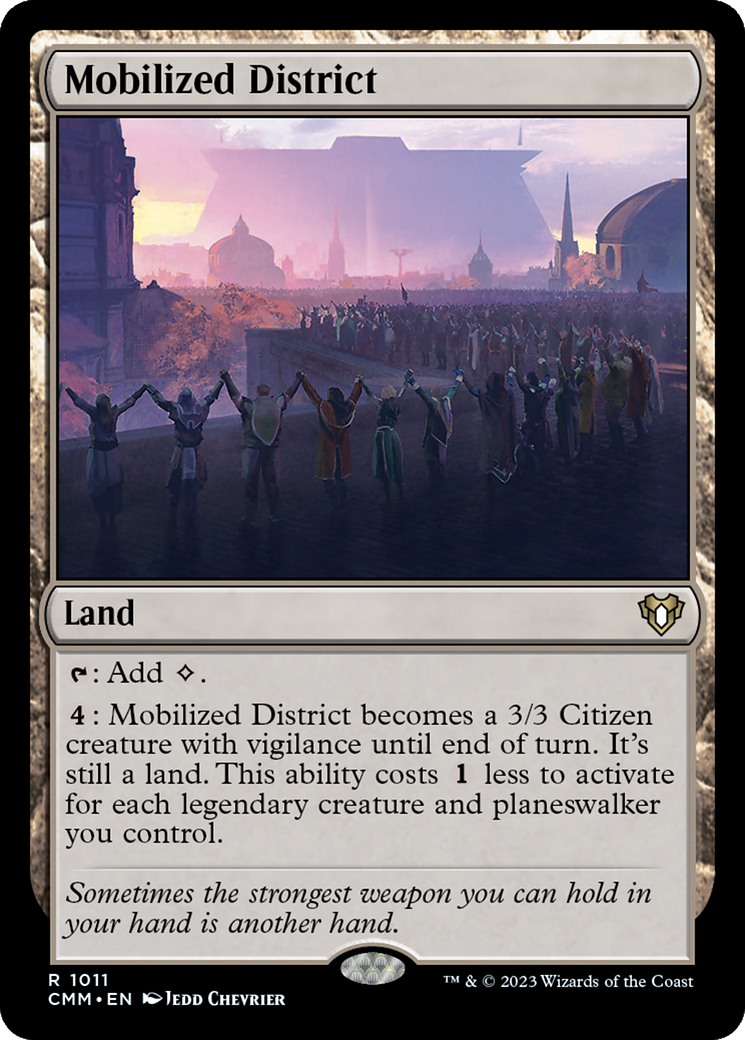Mobilized District [Commander Masters] | Boutique FDB TCG
