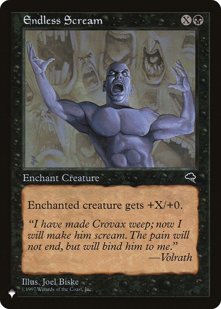 Endless Scream [The List Reprints] | Boutique FDB TCG