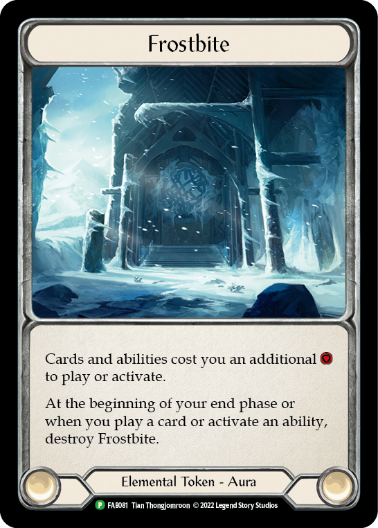 Frostbite [FAB081] (Promo)  Cold Foil | Boutique FDB TCG