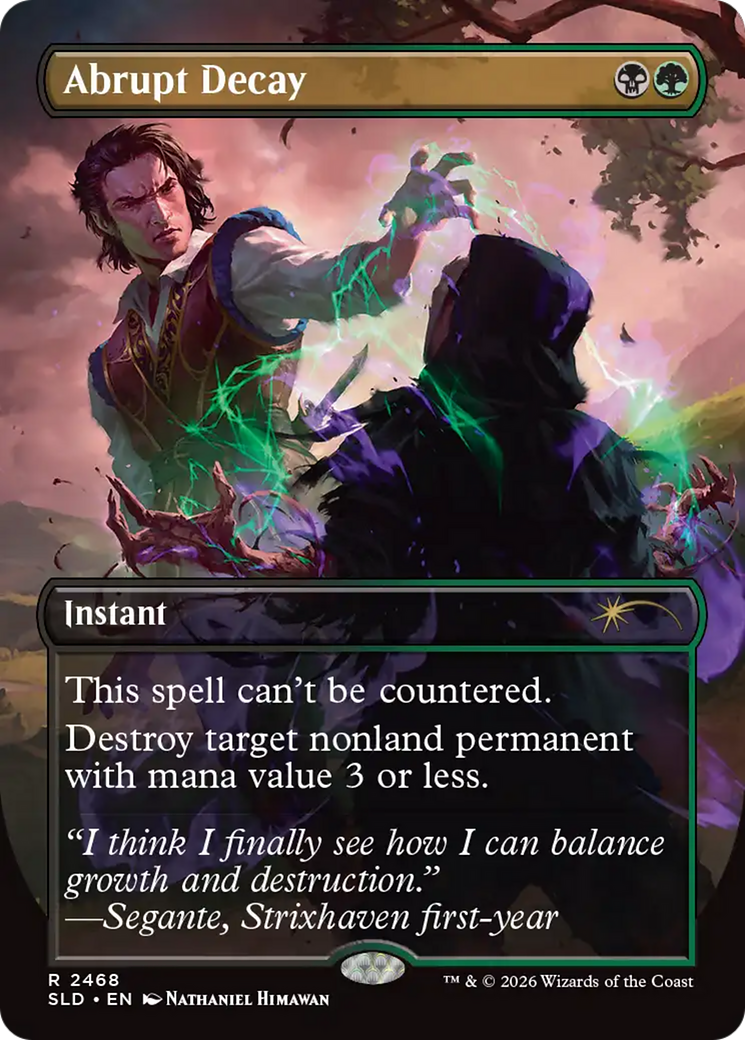 Abrupt Decay [Secret Lair Drop Series] | Boutique FDB TCG