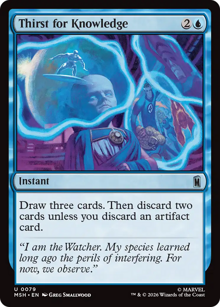 Thirst for Knowledge [Marvel Super Heroes] | Boutique FDB TCG