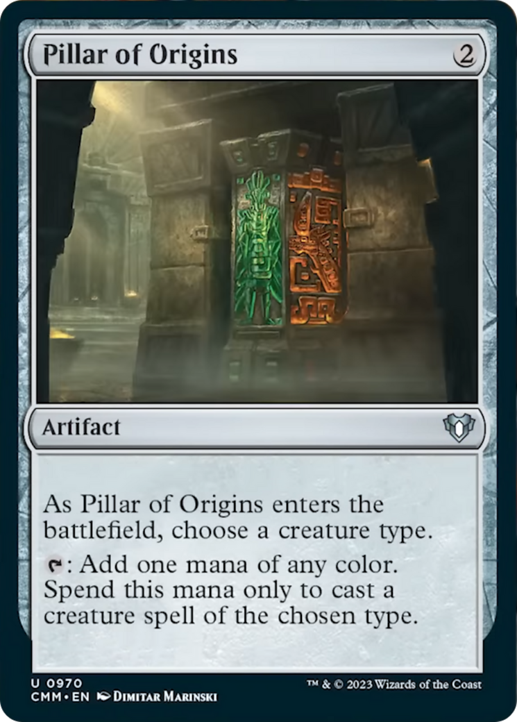 Pillar of Origins [Commander Masters] | Boutique FDB TCG