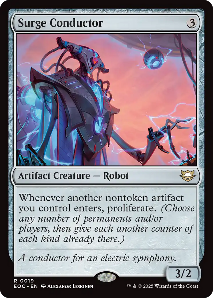 Surge Conductor [Edge of Eternities Commander] | Boutique FDB TCG