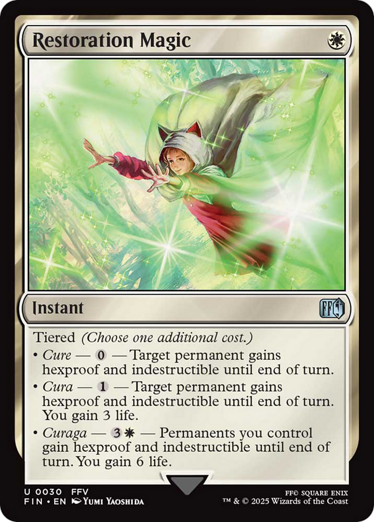 Restoration Magic [FINAL FANTASY] | Boutique FDB TCG
