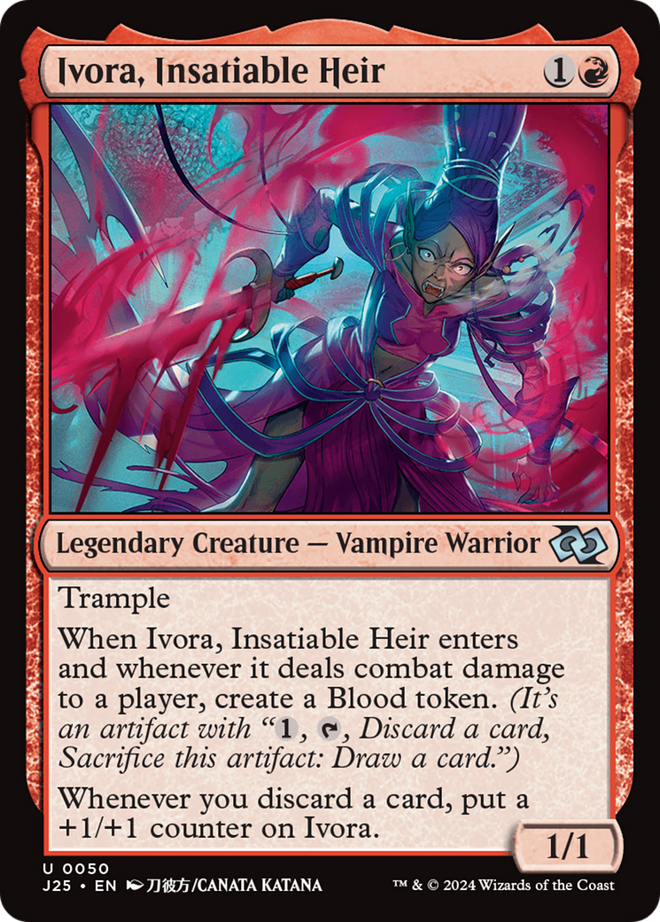 Ivora, Insatiable Heir (Anime) [Foundations Jumpstart] | Boutique FDB TCG