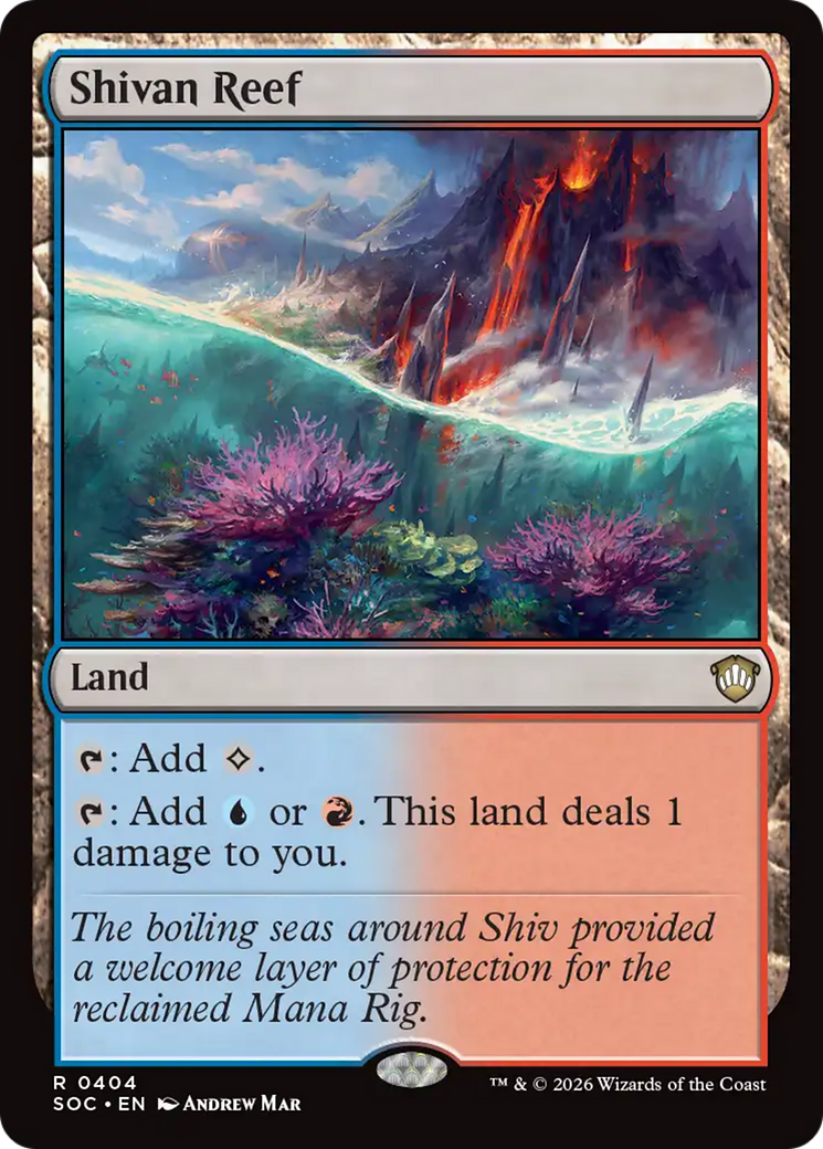 Shivan Reef [Secrets of Strixhaven Commander] | Boutique FDB TCG