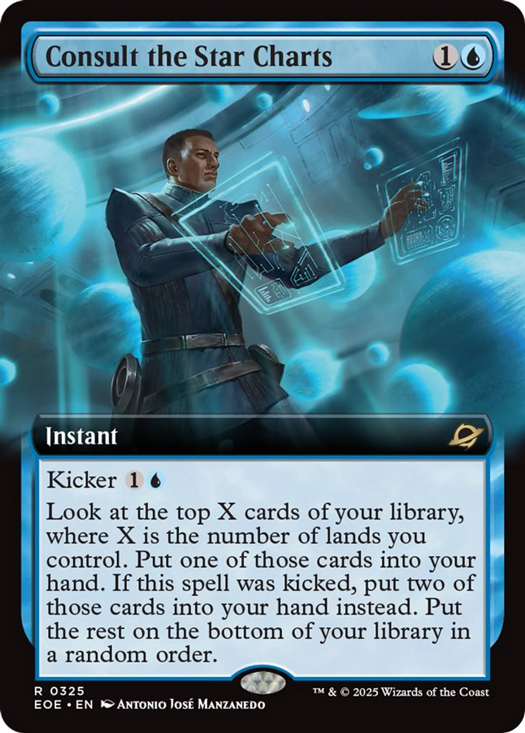 Consult the Star Charts (Extended Art) [Edge of Eternities] | Boutique FDB TCG