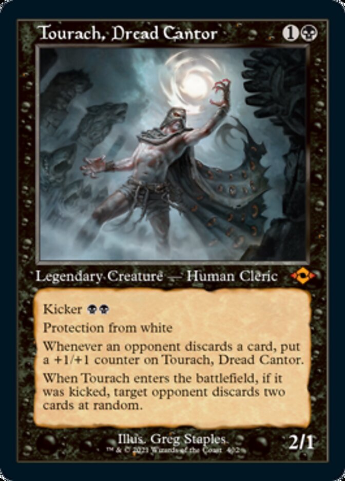 Tourach, Dread Cantor (Retro Foil Etched) [Modern Horizons 2] | Boutique FDB TCG