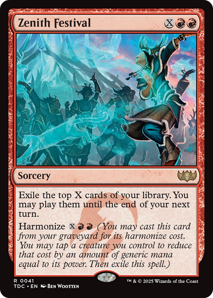 Zenith Festival [Tarkir: Dragonstorm Commander] | Boutique FDB TCG