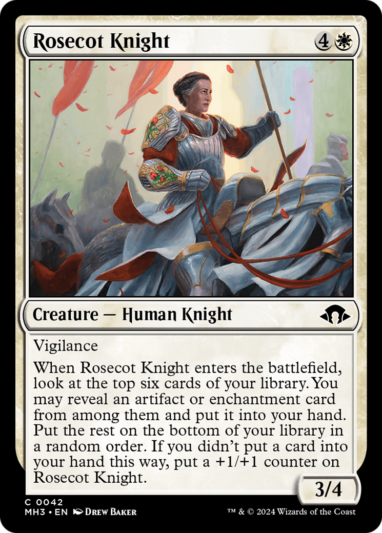 Rosecot Knight [Modern Horizons 3] | Boutique FDB TCG
