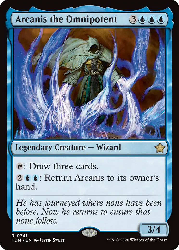 Arcanis the Omnipotent (0741) [Foundations] | Boutique FDB TCG