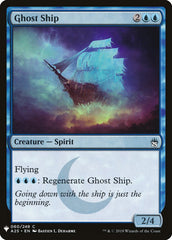 Ghost Ship [Mystery Booster] | Boutique FDB TCG