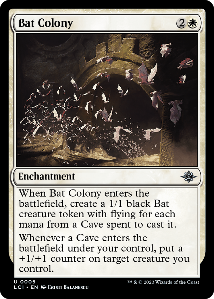 Bat Colony [The Lost Caverns of Ixalan] | Boutique FDB TCG