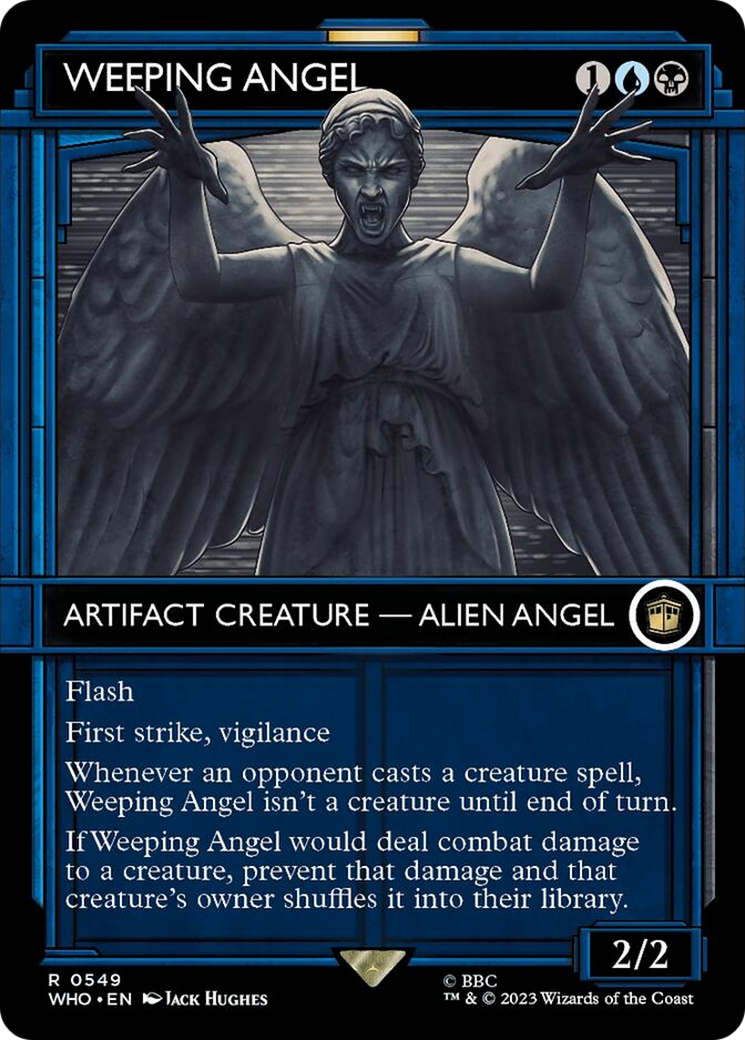 Weeping Angel (Showcase) [Doctor Who] | Boutique FDB TCG