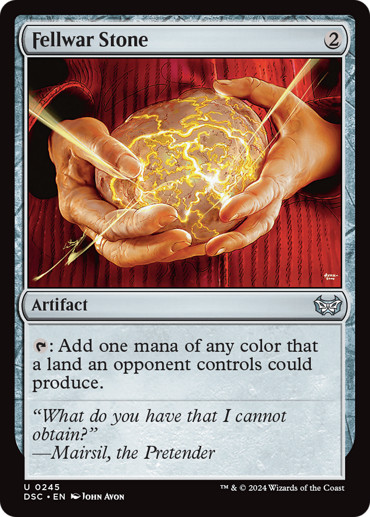 Fellwar Stone [Duskmourn: House of Horror Commander] | Boutique FDB TCG