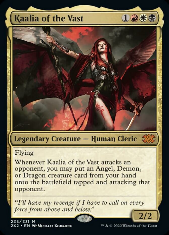 Kaalia of the Vast [Double Masters 2022] | Boutique FDB TCG