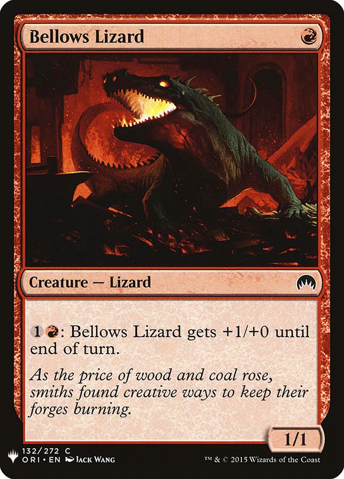 Bellows Lizard [Mystery Booster] | Boutique FDB TCG