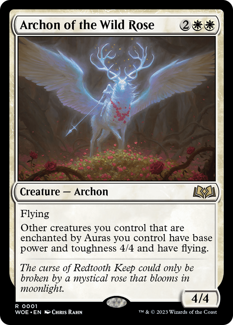 Archon of the Wild Rose [Wilds of Eldraine] | Boutique FDB TCG