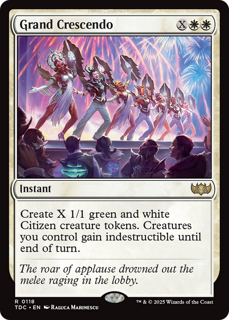Grand Crescendo [Tarkir: Dragonstorm Commander] | Boutique FDB TCG