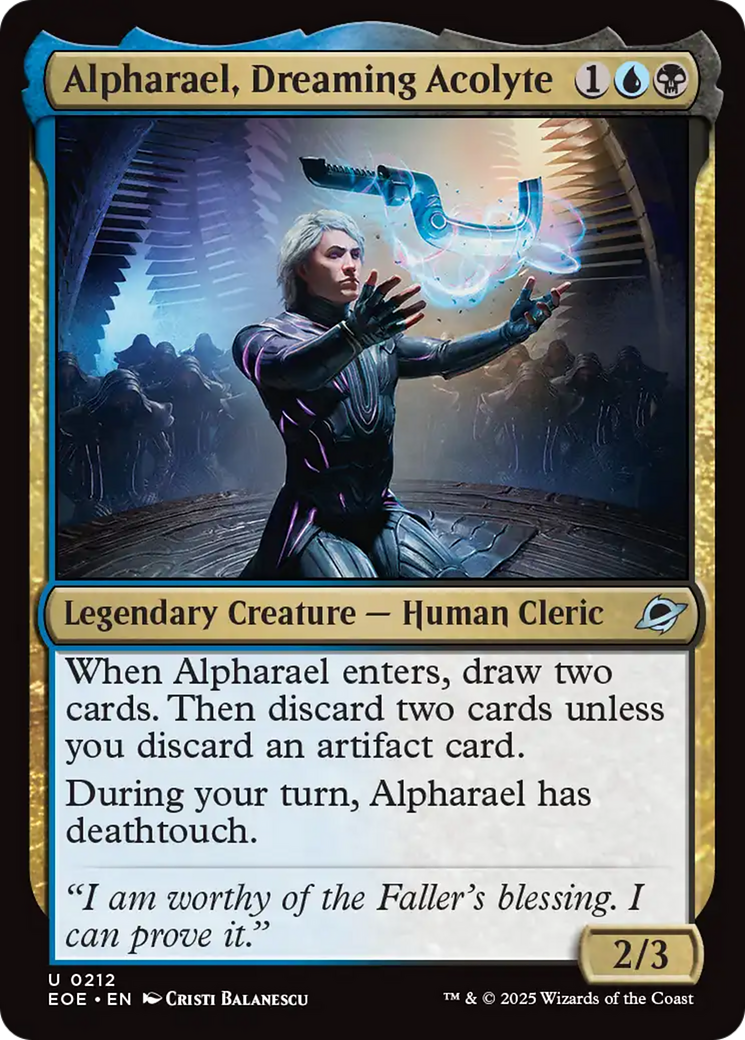 Alpharael, Dreaming Acolyte [Edge of Eternities] | Boutique FDB TCG
