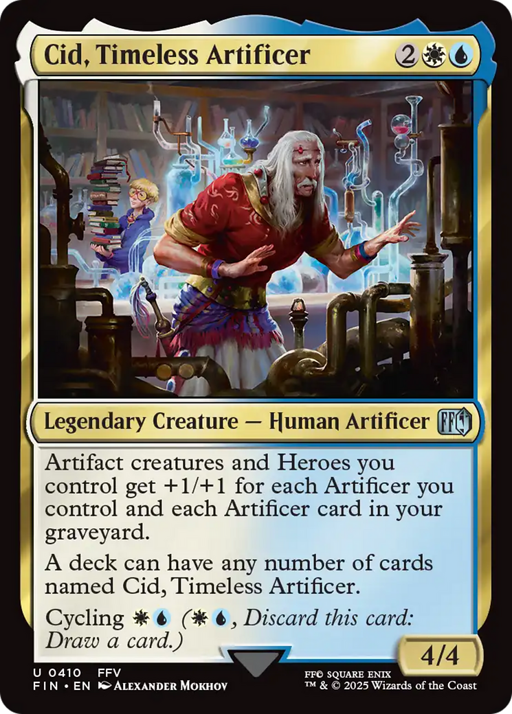 Cid, Timeless Artificer (0410) [FINAL FANTASY] | Boutique FDB TCG