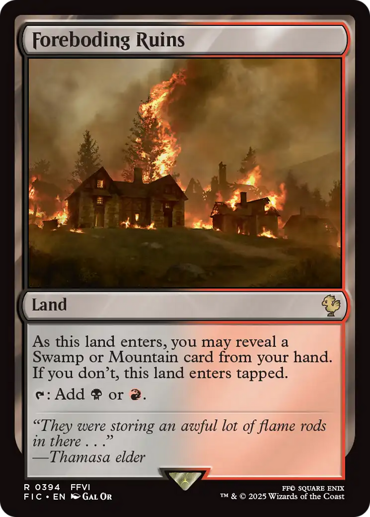 Foreboding Ruins [FINAL FANTASY Commander] | Boutique FDB TCG