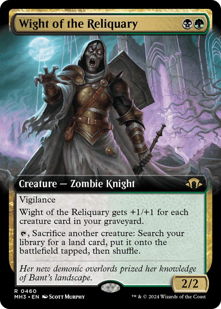 Wight of the Reliquary (Extended Art) [Modern Horizons 3] | Boutique FDB TCG