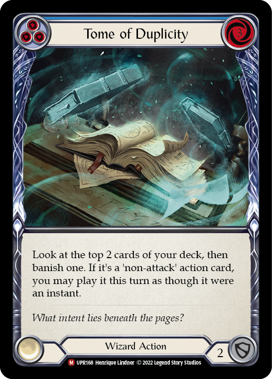 Tome of Duplicity [UPR168] (Uprising) | Boutique FDB TCG