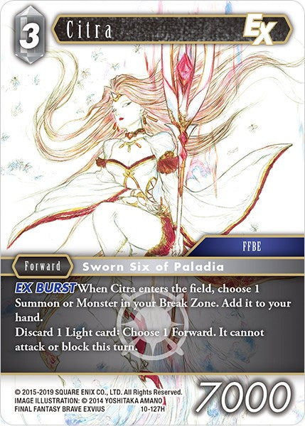 Citra EX [Opus X] | Boutique FDB TCG