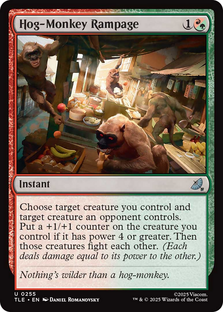 Hog-Monkey Rampage [Avatar: The Last Airbender: Eternal-Legal] | Boutique FDB TCG