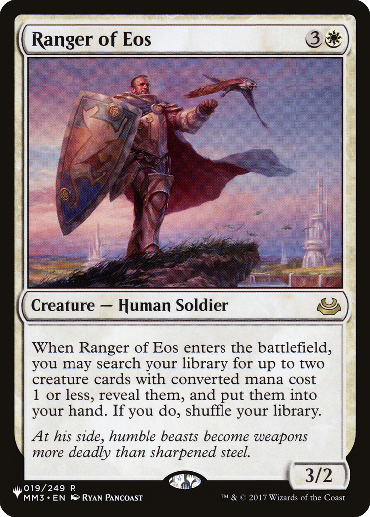 Ranger of Eos (MM3) [The List Reprints] | Boutique FDB TCG